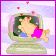 Spanish Kiss Ecard.