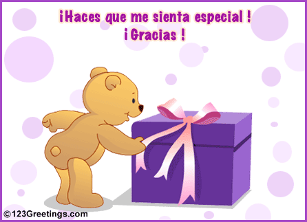 ? Me haces especial !